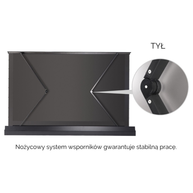 Suprema Libra Electro 16:9 295x166cm Matt Grey HD Pro