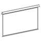 Suprema Polaris Lite 16:9 220x124cm Matt Grey HD
