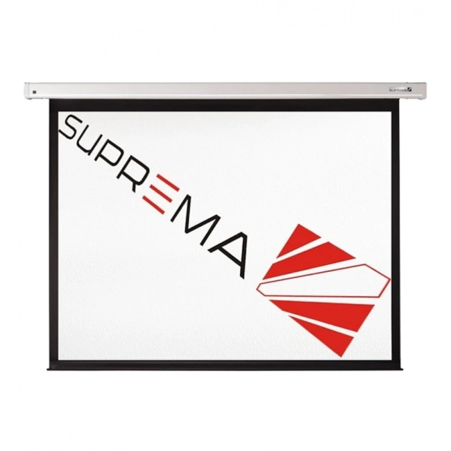 Suprema Andromeda Elegant IM 16:9 200x113cm Matt Grey HD logo