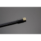 Transparent USB | Kabel USB – zbliżenie na wtyk USB A i pleciony oplot kabla