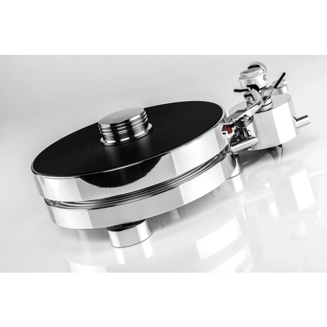 Transrotor MAX – kompaktowy gramofon o technicznej aluminiowej konstrukcji