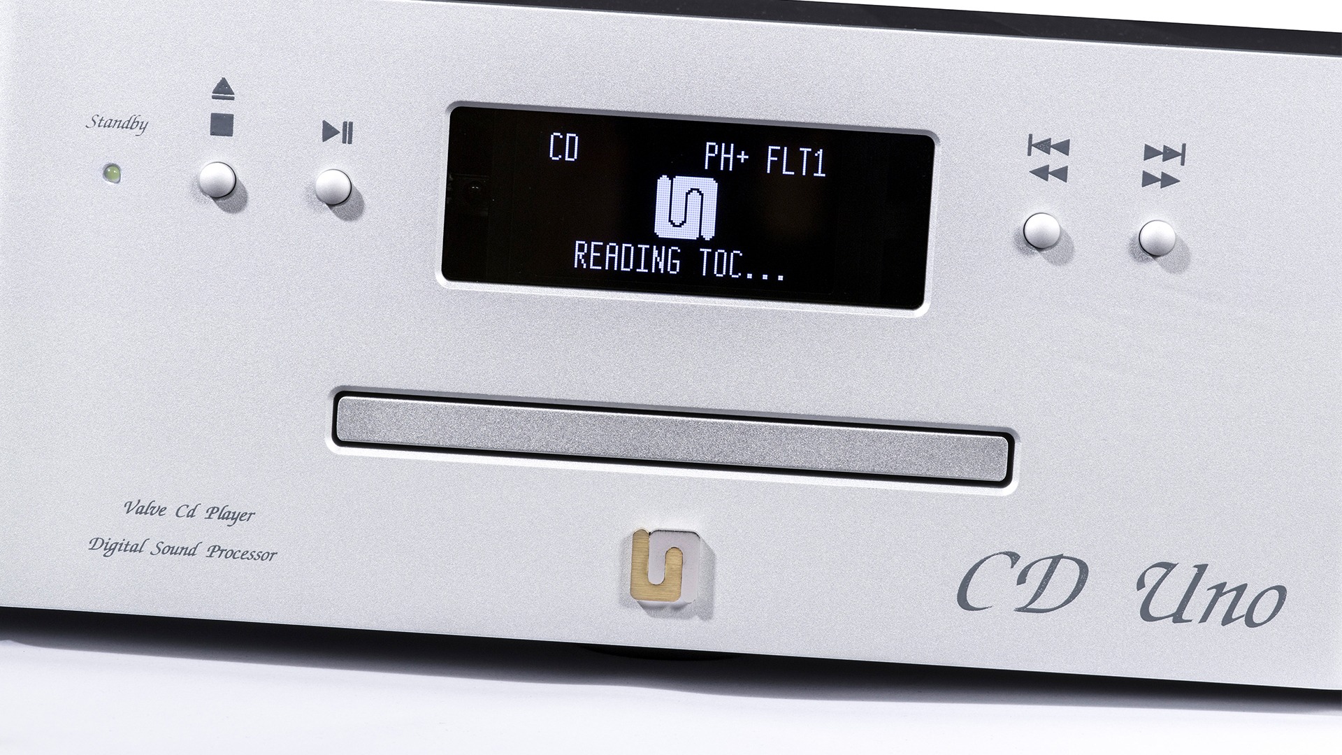 Unico Uno CD srebrny – dodatkowe ujęcie odtwarzacza