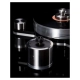 VPI Avanger | Gramofon – zbliżenie na silnik napędu i pas wokół talerza
