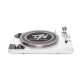 VPI Player gramofon z wkładką — biały blat z talerzem i widocznym logo VPI