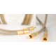 Van den Hul The Second RCA 1m | interkonekt – kabel z widocznymi wtykami RCA na jasnym tle