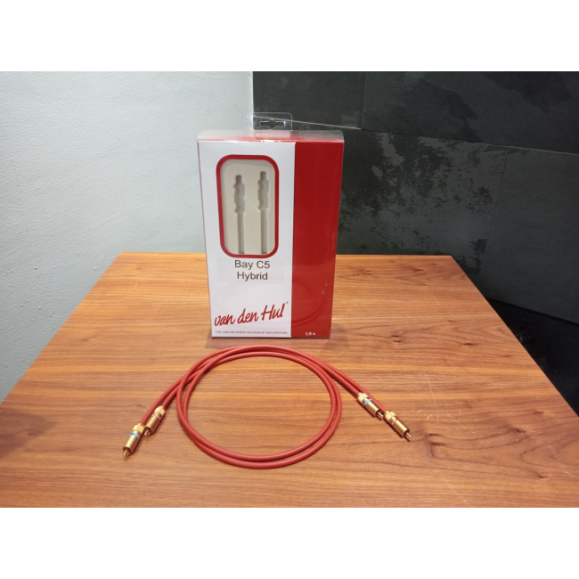 Van Den Hul The Bay C5 Hybrid RCA 1m, używany