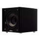 Velodyne SPL-X 12 Black Gloss | Subwoofer – ujęcie z przodu pod lekkim kątem