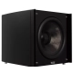 Velodyne SPL-X 18 Black Gloss | Subwoofer – ujęcie ukośne pokazujące front i bok obudowy