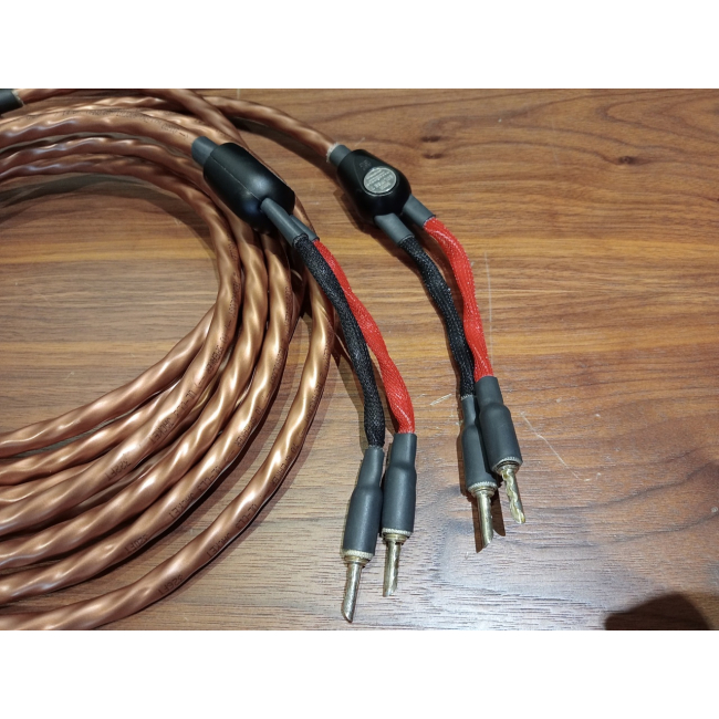 Wireworld Mini-Eclipse 7 kabel głośnikowy 2x3m, banany, używany