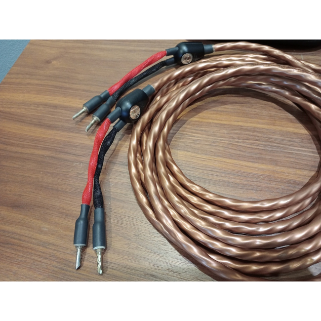 Wireworld Mini-Eclipse 7 kabel głośnikowy 2x3m, banany, używany