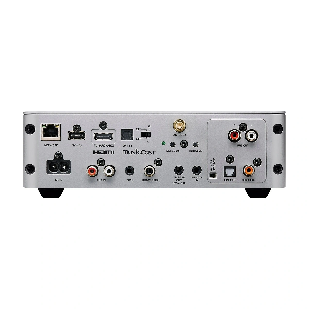 Yamaha WXC-70A Srebrny – tył