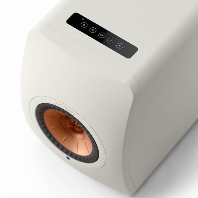 Kef LS50 Wireless II biały para top