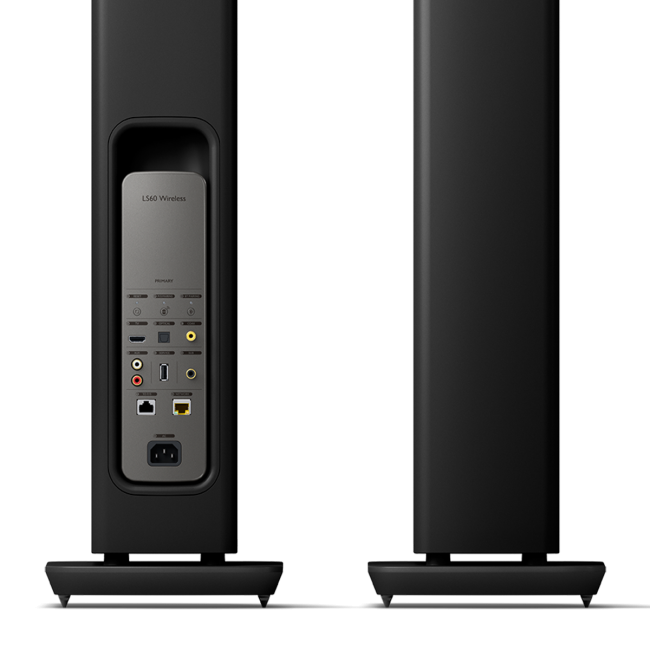 KEF LS60 Wireless Carbon Black
