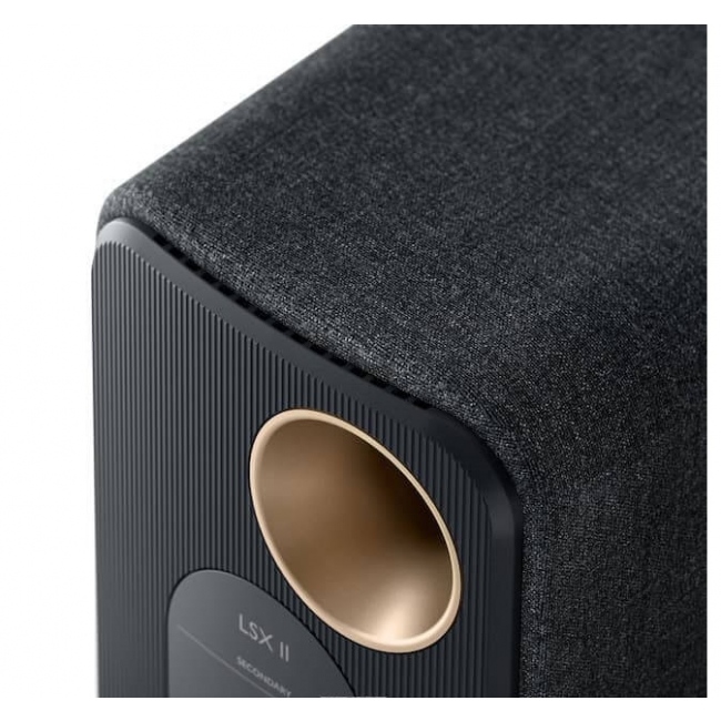 Kef LSX II  Carbon Black, EISA 2023