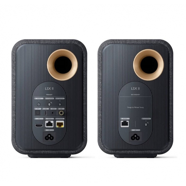 Kef LSX II  Carbon Black, EISA 2023