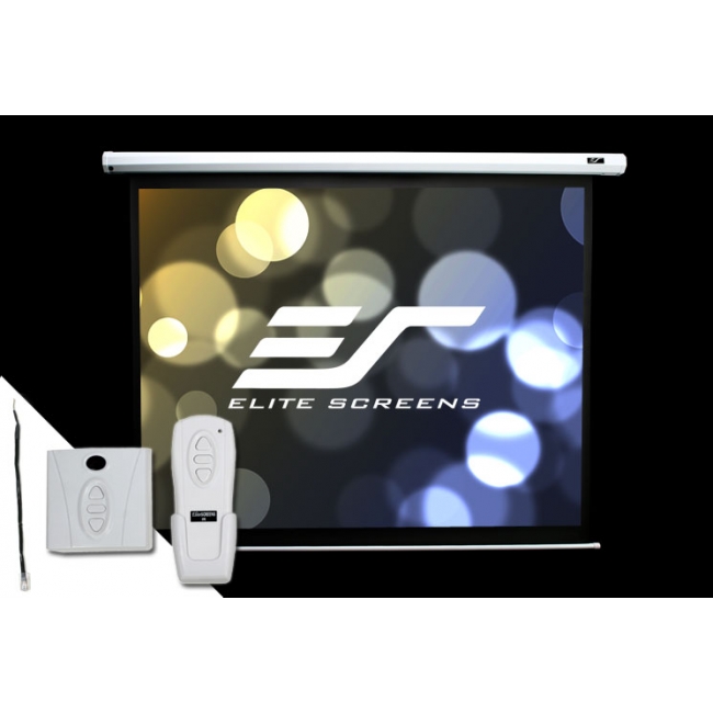 ekran elektryczny Elite Screen Spectrum 186x105 biała kaseta